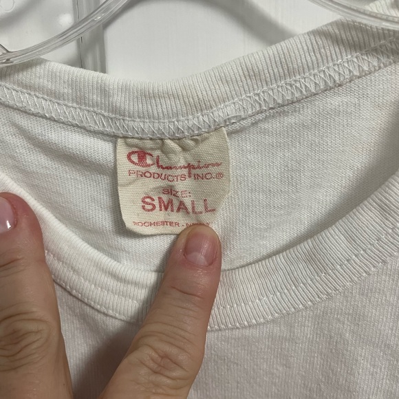 Champion Limited Edition Artist Collab Mens Tee. Size Small. EUC - Picture 3 of 4